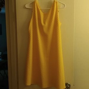 canary yellow dress